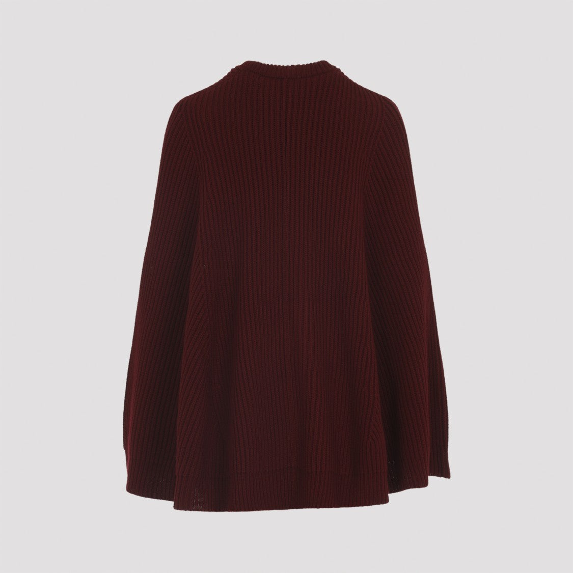Max Mara Raspberry Red Knit Mini Dress