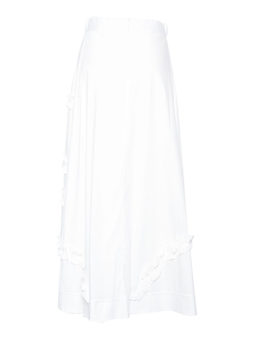 Clips Pleated Skirt
