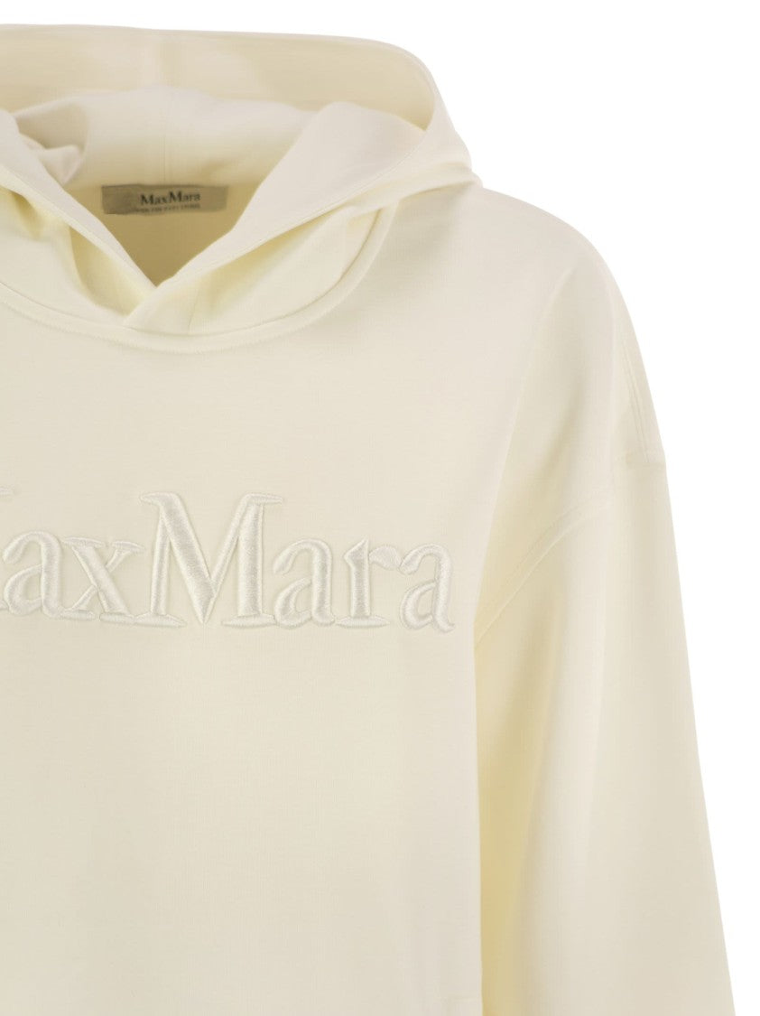 Max Mara Visiera - Sweatshirt Over In Cotton Jersey