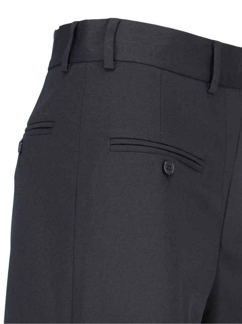 Mm6 By Maison Margiela Twist' Palazzo Pants – Black