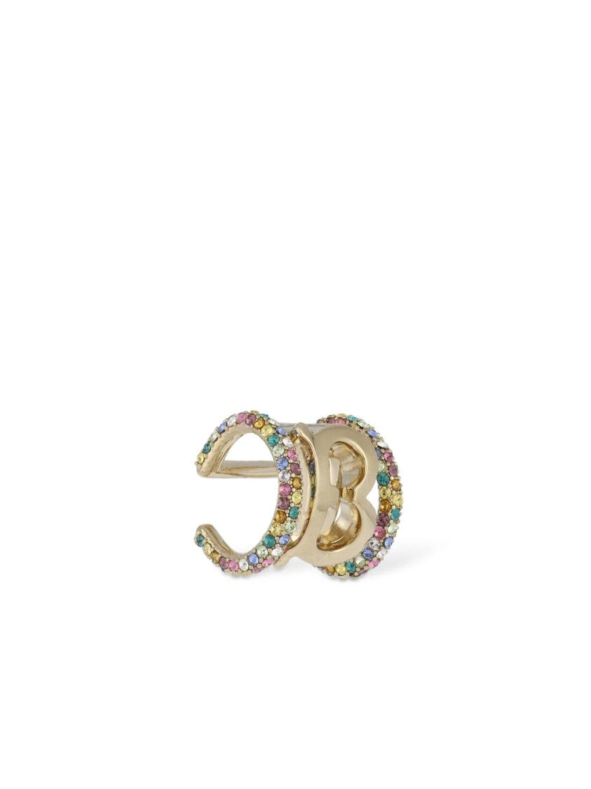Burberry Tb Pave Logo Earcuff