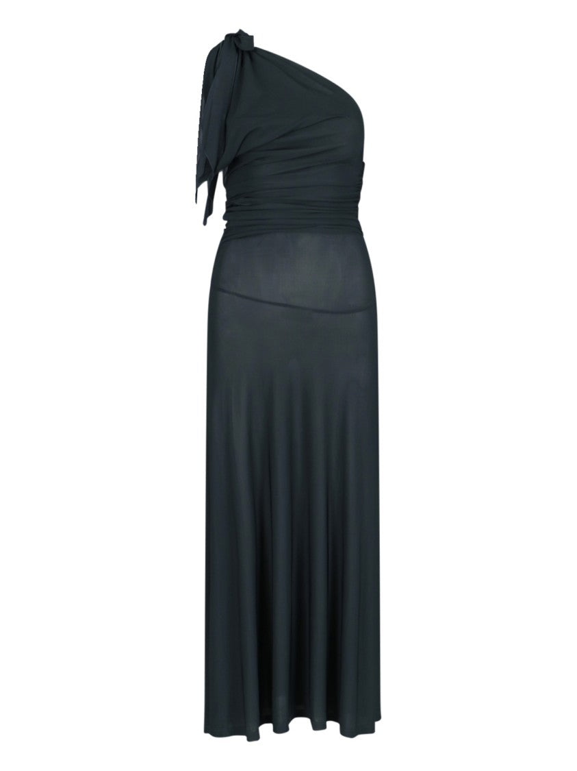 Paloma Wool Wool Halter Maxi Dress – Navy