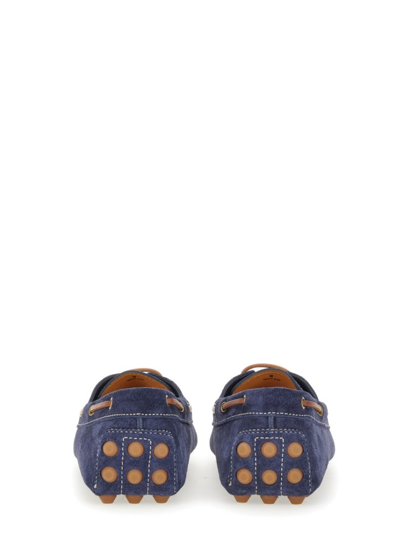 Tod's Classic Blue Calfskin Loafer