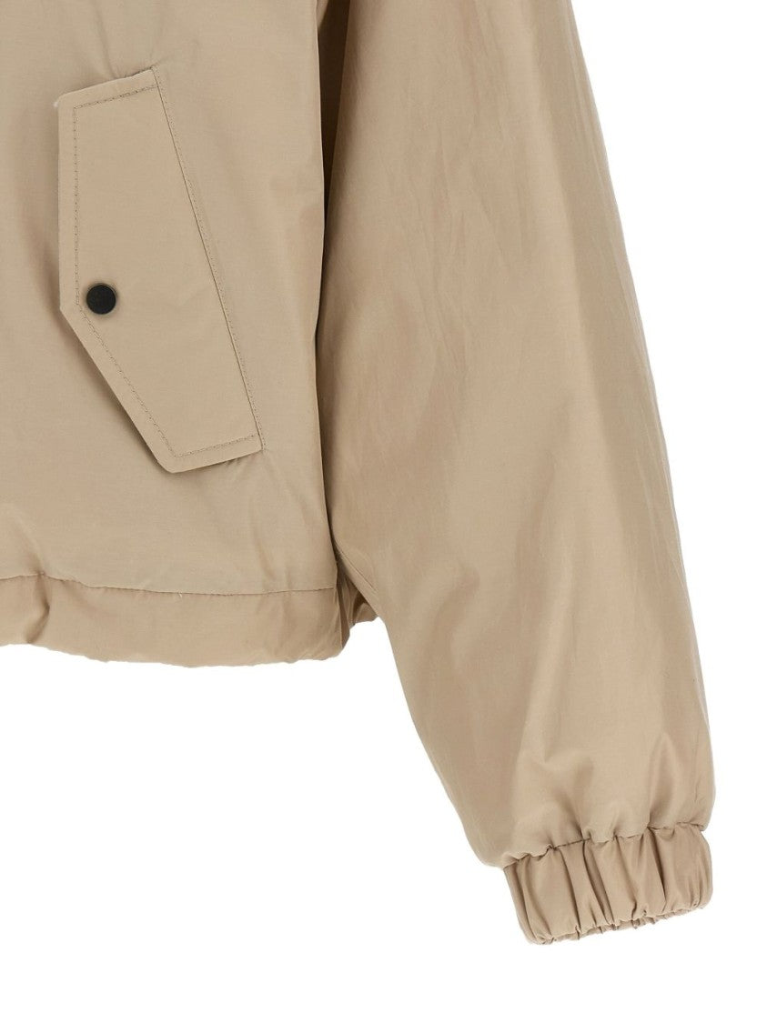 Brunello Cucinelli Hooded Down Jacket With Cropped Silhouette