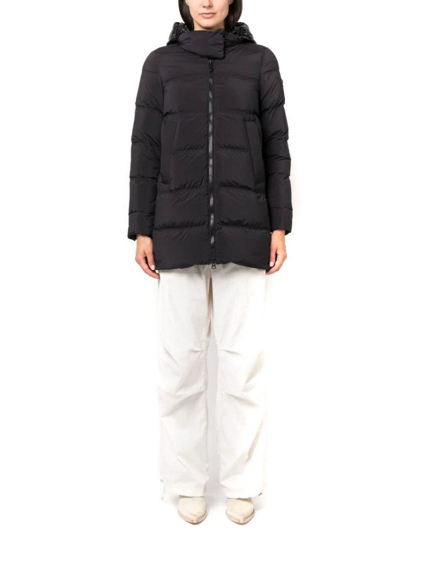 Peuterey Women's Puffer Jacket With Hood And Textured Panels