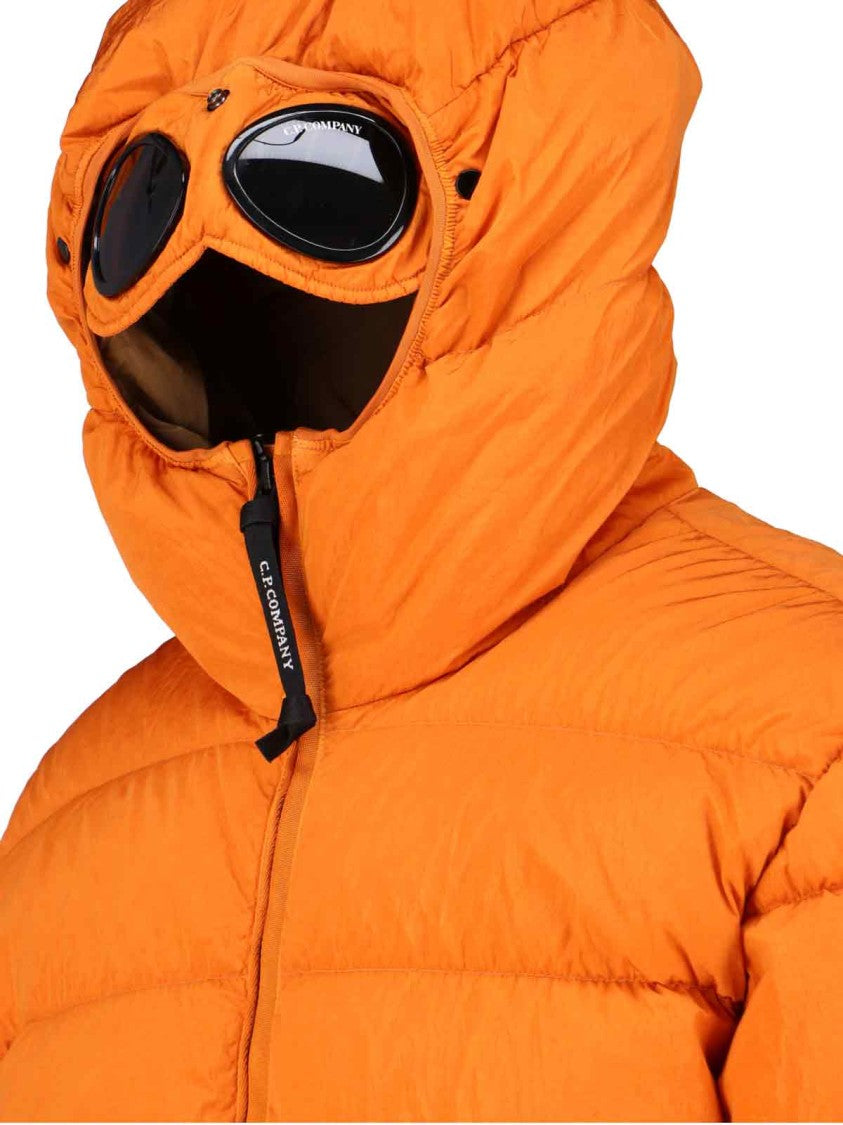 C.P. Company Quilted Puffer Jacket – Orange