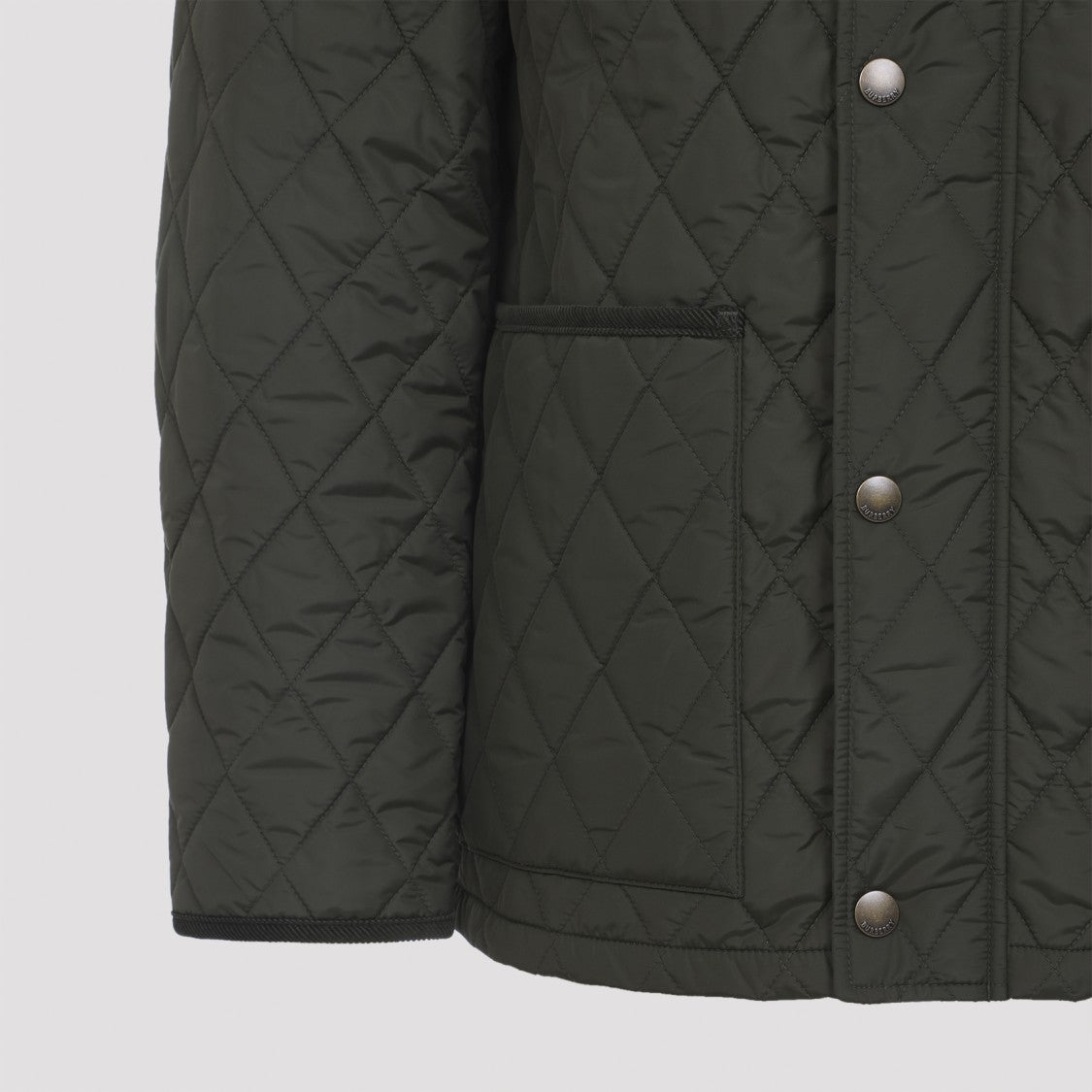 Burberry Haddington Green Polyamide Jacket
