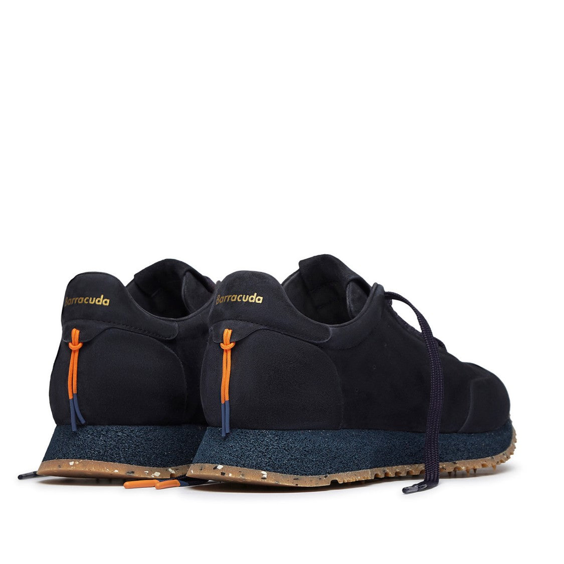 Barracuda Rocket Sneakers In Navy Blue Suede