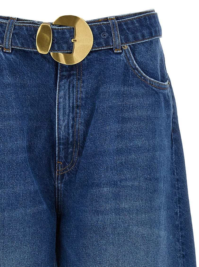Twin-Set Maxi Buckle Jeans