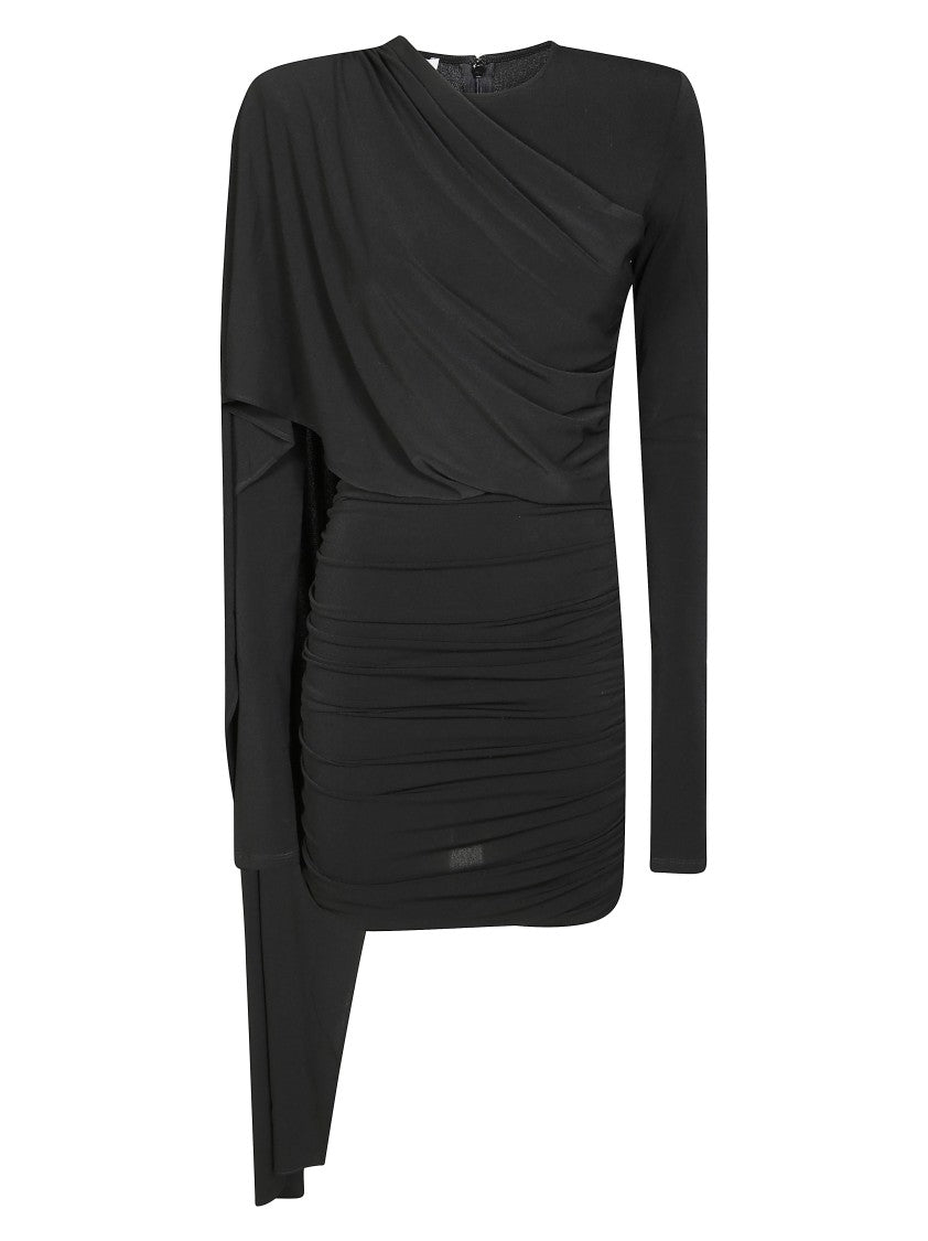 The Andamane Form-Fitting Mini Dress With Smooth Texture