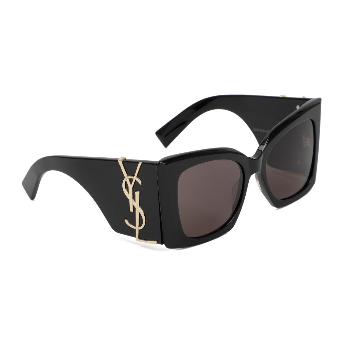 Saint Laurent Black Acetate Sunglasses