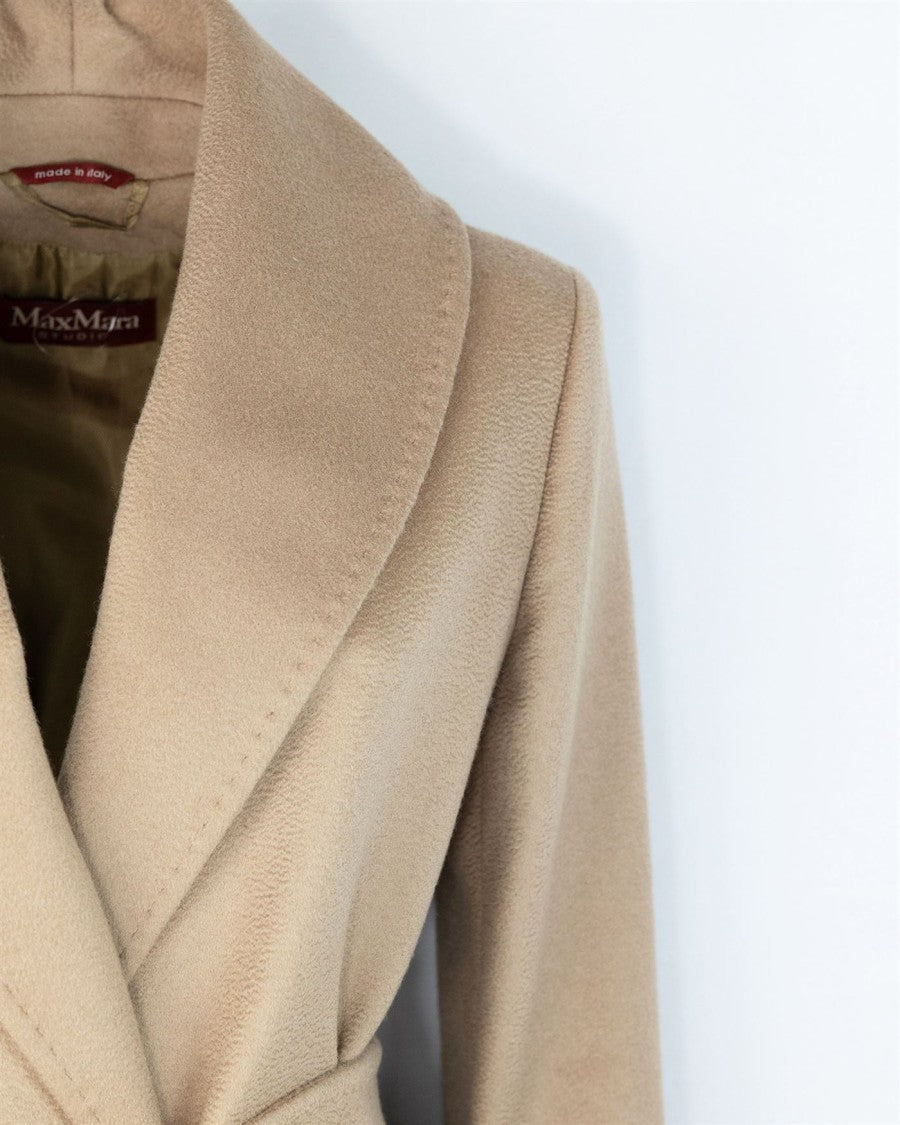 Max Mara Camel Loriana Coat