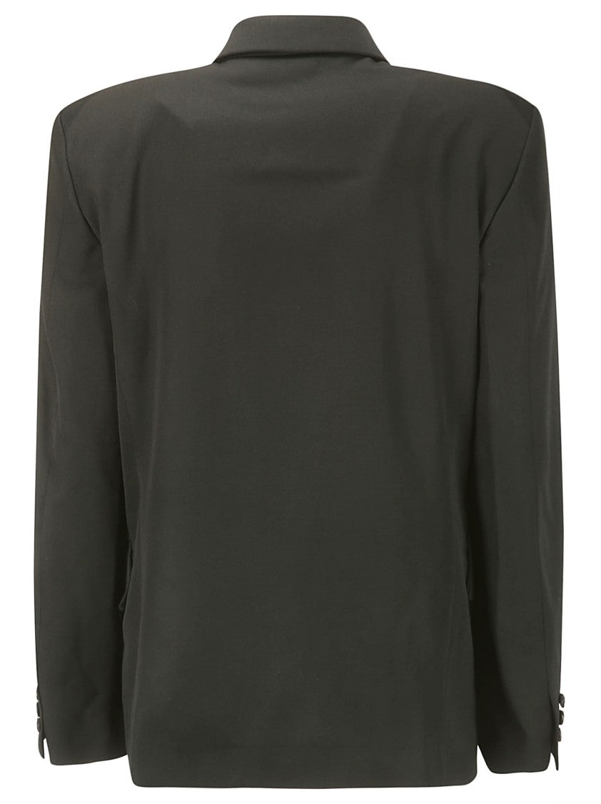 Comme Des Garçons Single -Breasted Jacket With Structured Straps