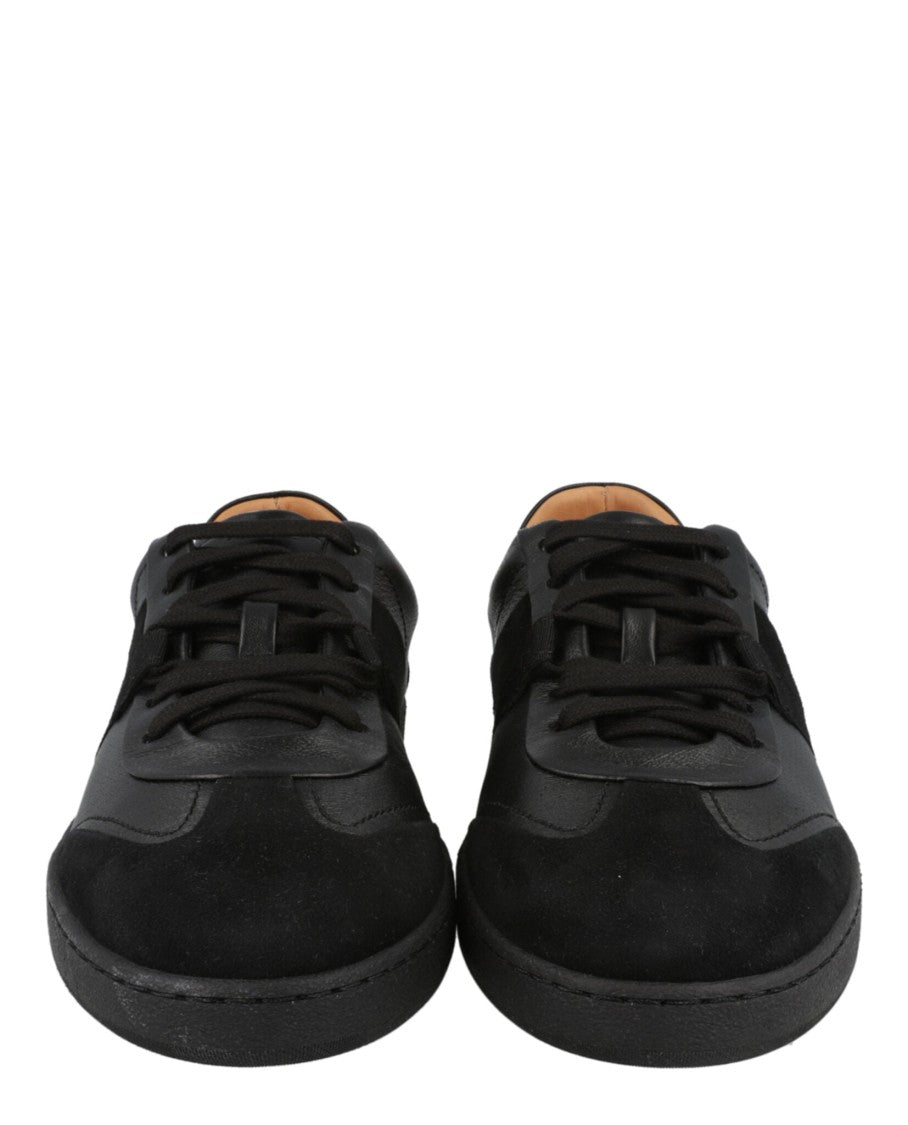 Ferragamo Garda Suede & Leather Sneakers