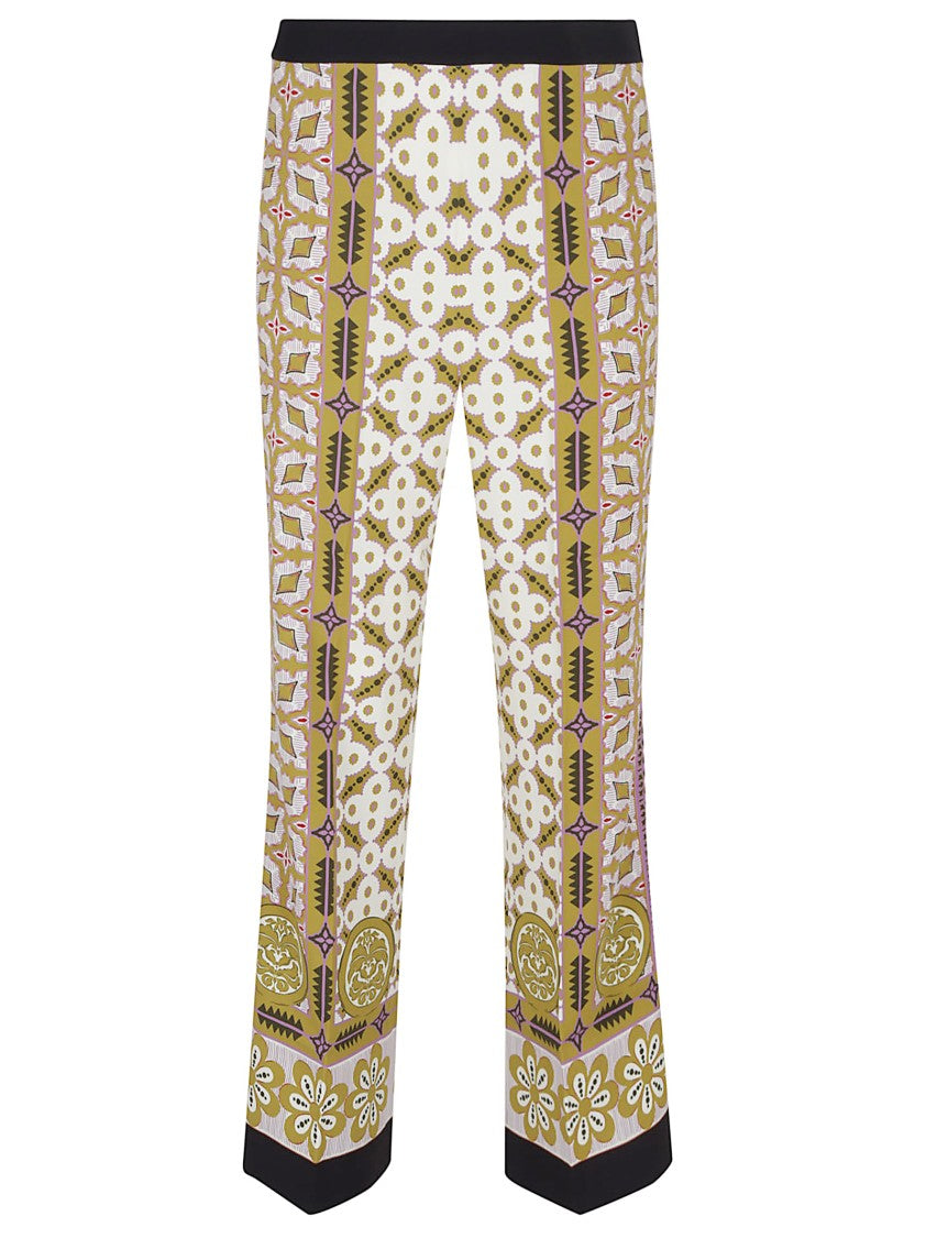 La Double J Comfortable Nude Viscose Trousers