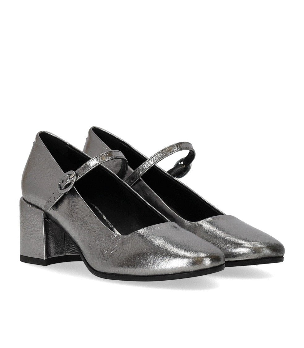 Halmanera Mary Jane Metal Steel Pump