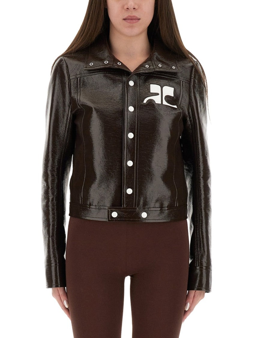 Courrèges "Reedition" Vinyl Jacket