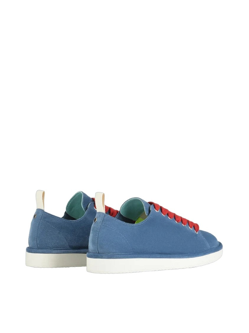 Panchic Blue Lace-Up Shoes