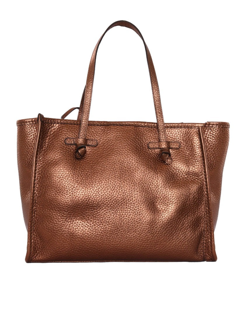 Gianni Chiarini Structured Brown Leather Handbag