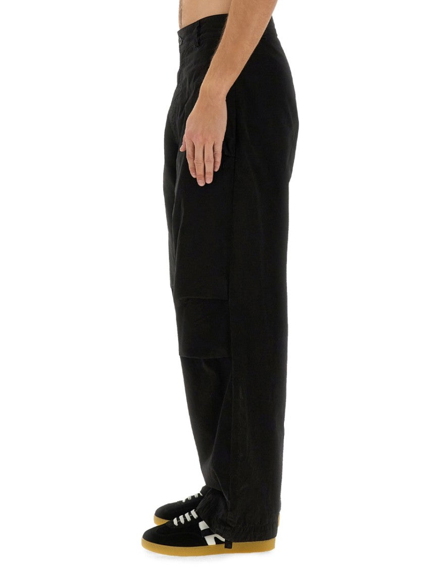 Msgm Canvas Cargo Pants "Parachute"