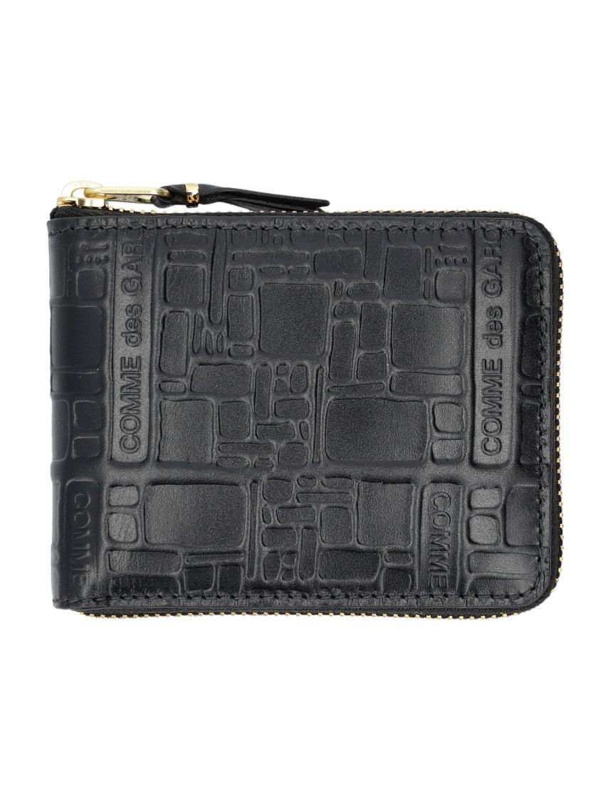 Comme Des Garçons Small Wallet Zip Around