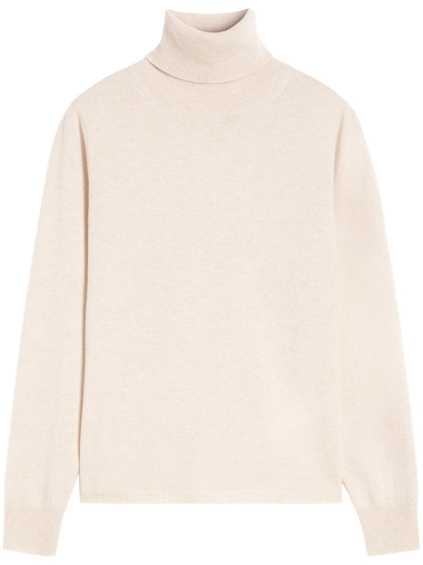 Max Mara Classic White Knit Sweater