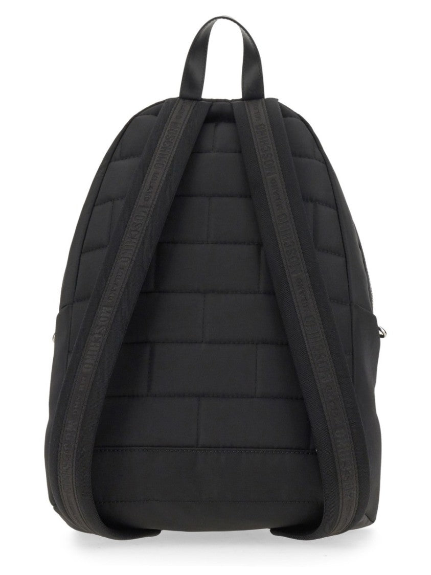 Moschino Large Backpack With Logo