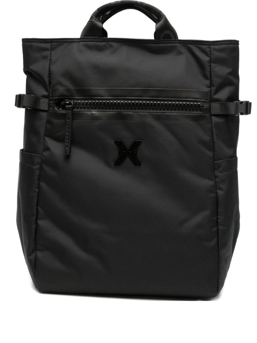 John Richmond Structured Black Minimalist Bag With Clean Detailing