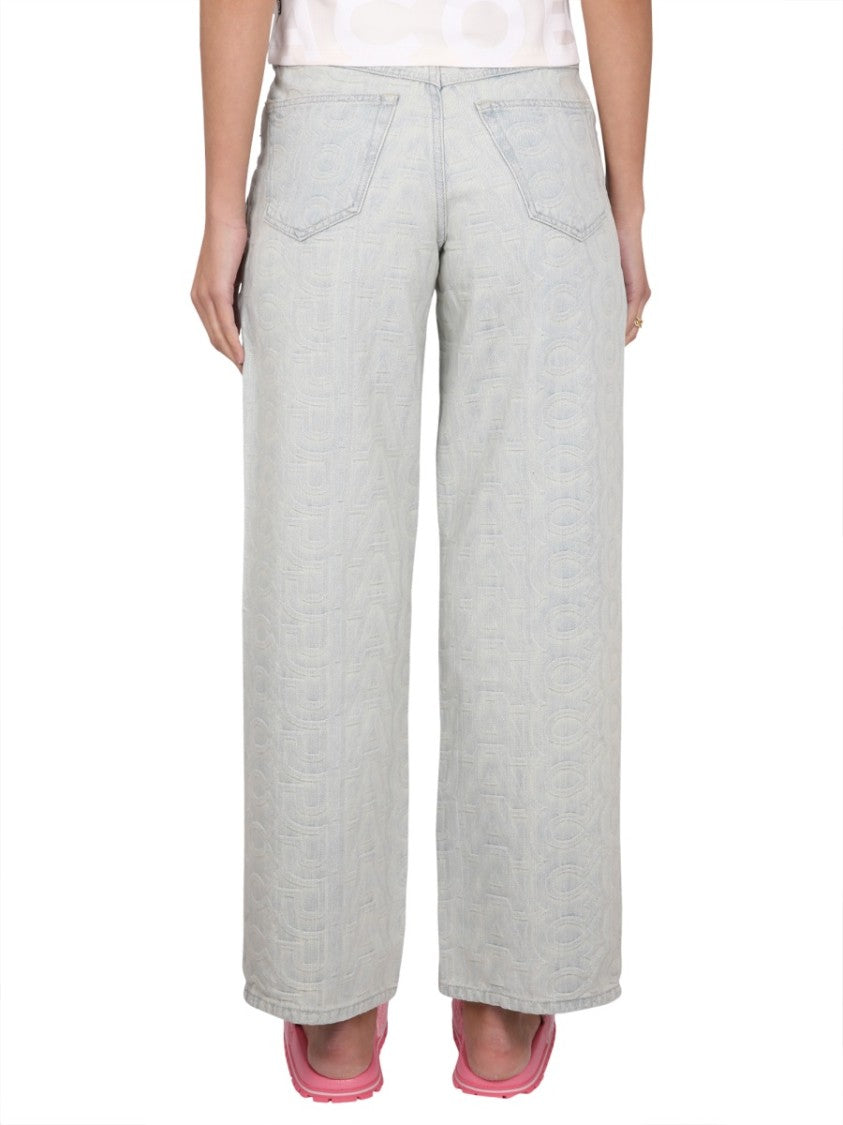 Marc Jacobs Monogram Denim Jeans