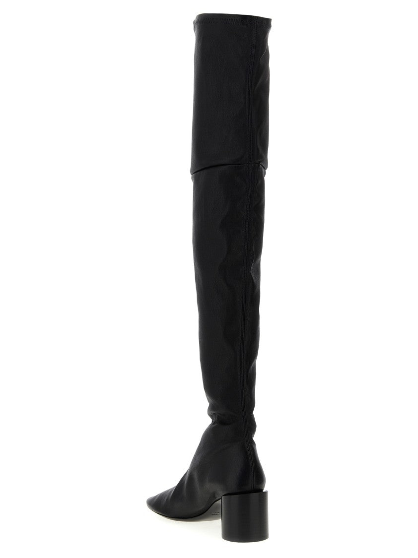 Jil Sander Tall Stretch Nappa Leather Boots