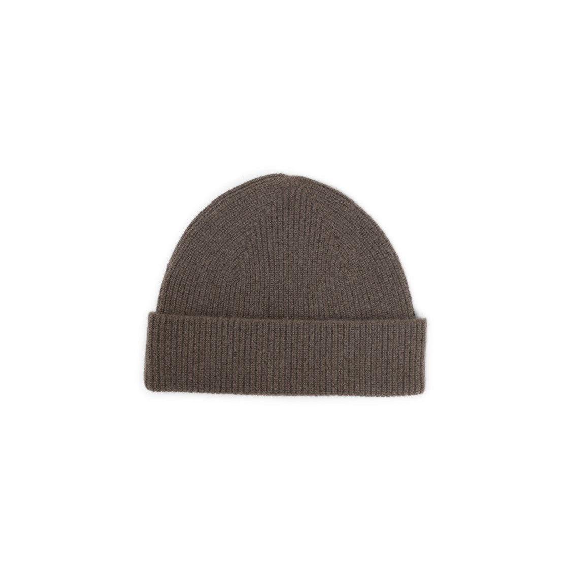Zegna Ribbed Cashmere Hat With Folded Cuff