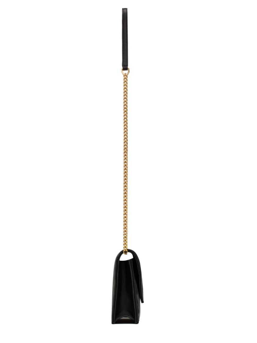 Saint Laurent "Envelope Cassandre" Wallet With Chain