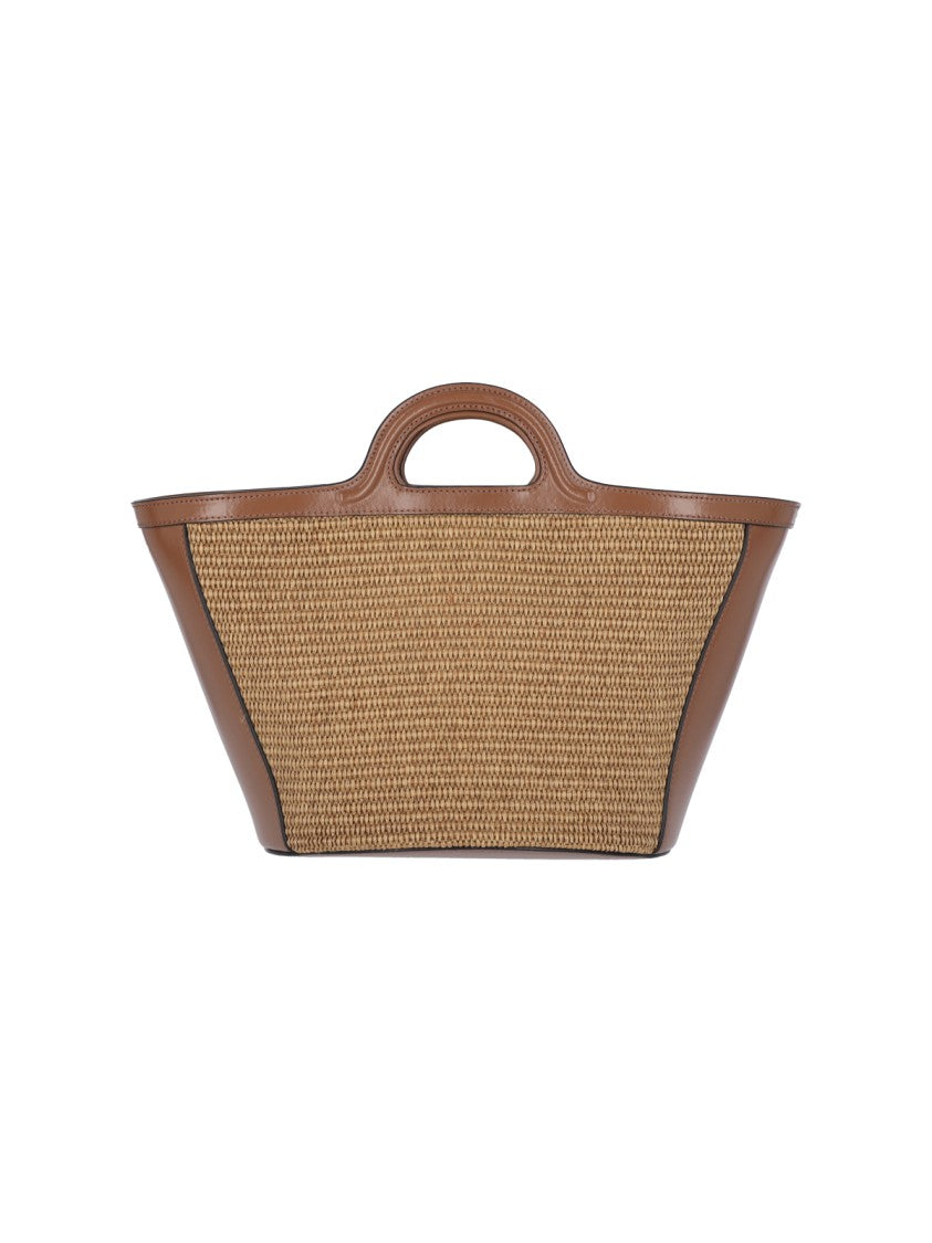 Marni Small "Tropicalia" Tote Bag – Brown
