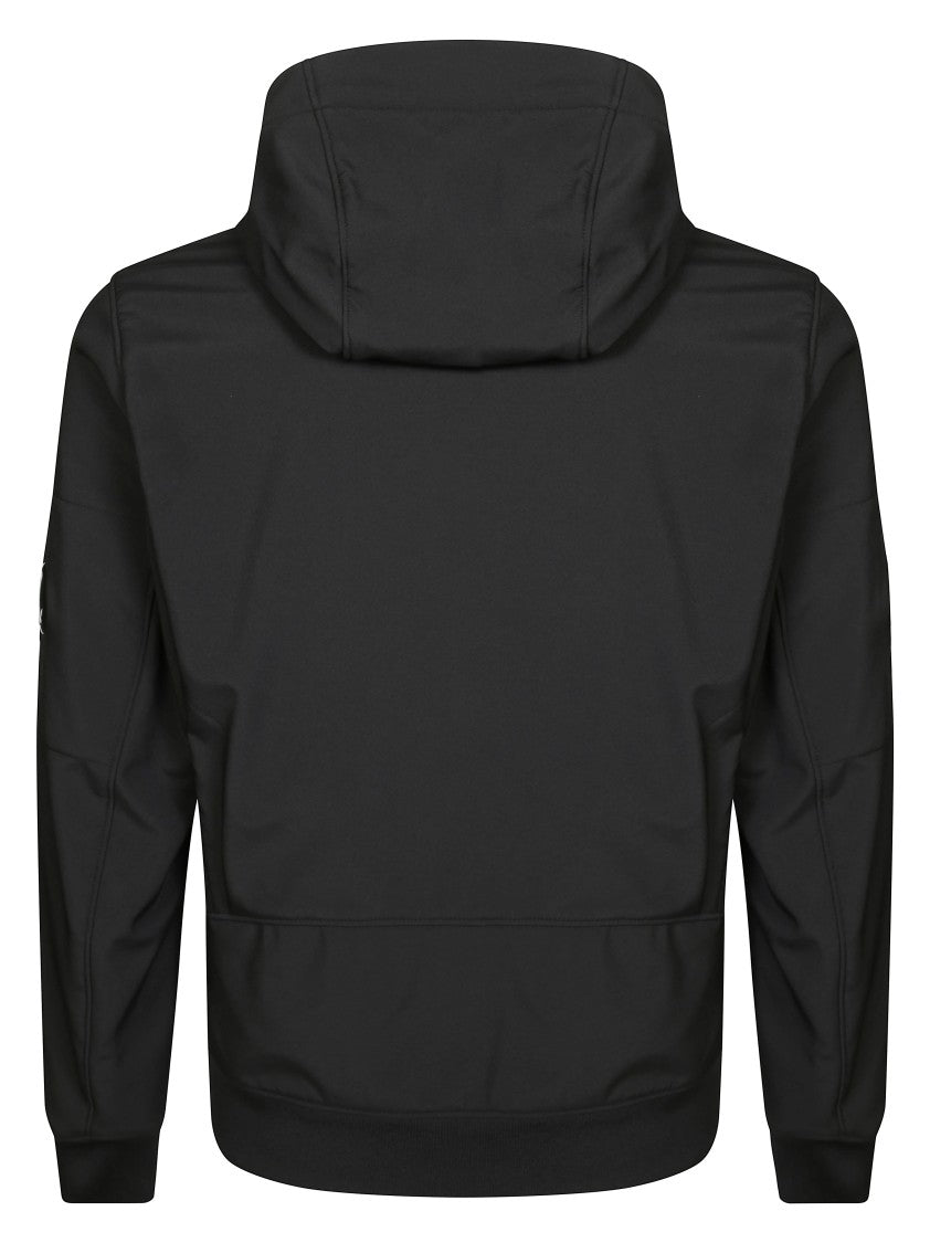 C.P. Company Short Jacket With Hood And Distinctive Lens Logo