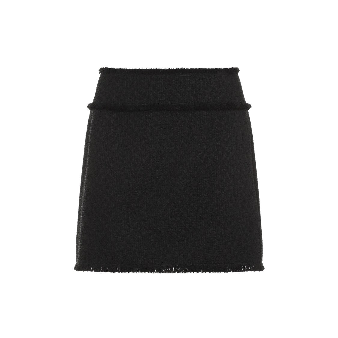 Dolce & Gabbana Wool Skirt With Blend And Finish