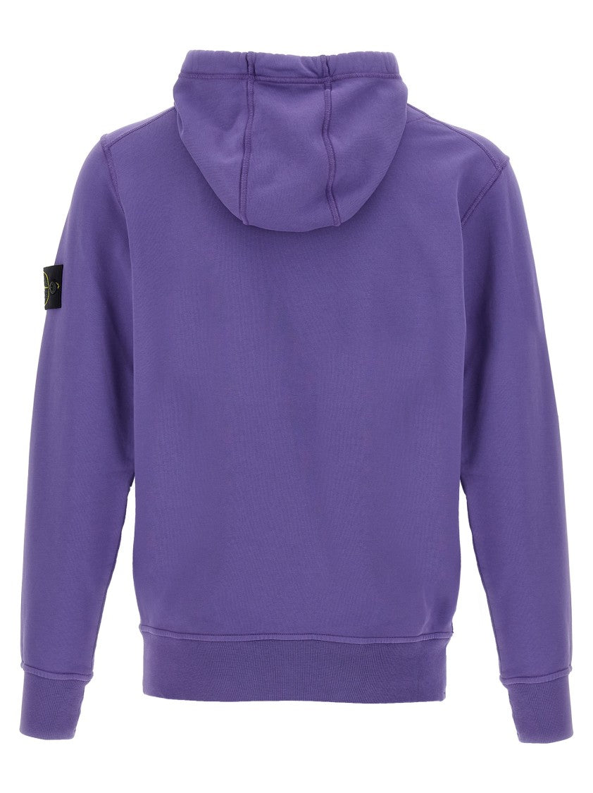 Stone Island Logo Badge Hoodie