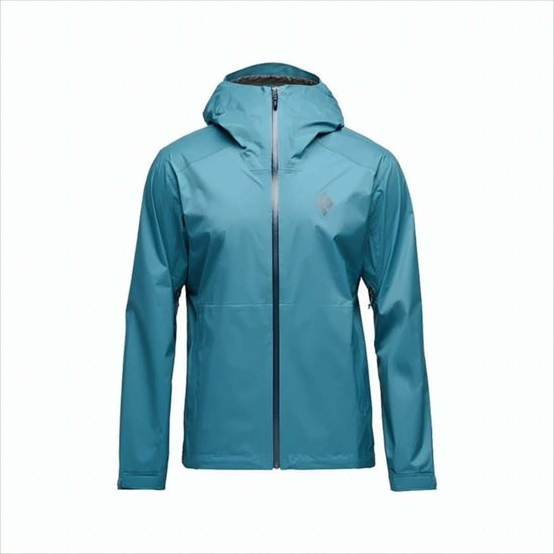 Black Diamond Tailored Blue Casual Jacket With Attached Hood