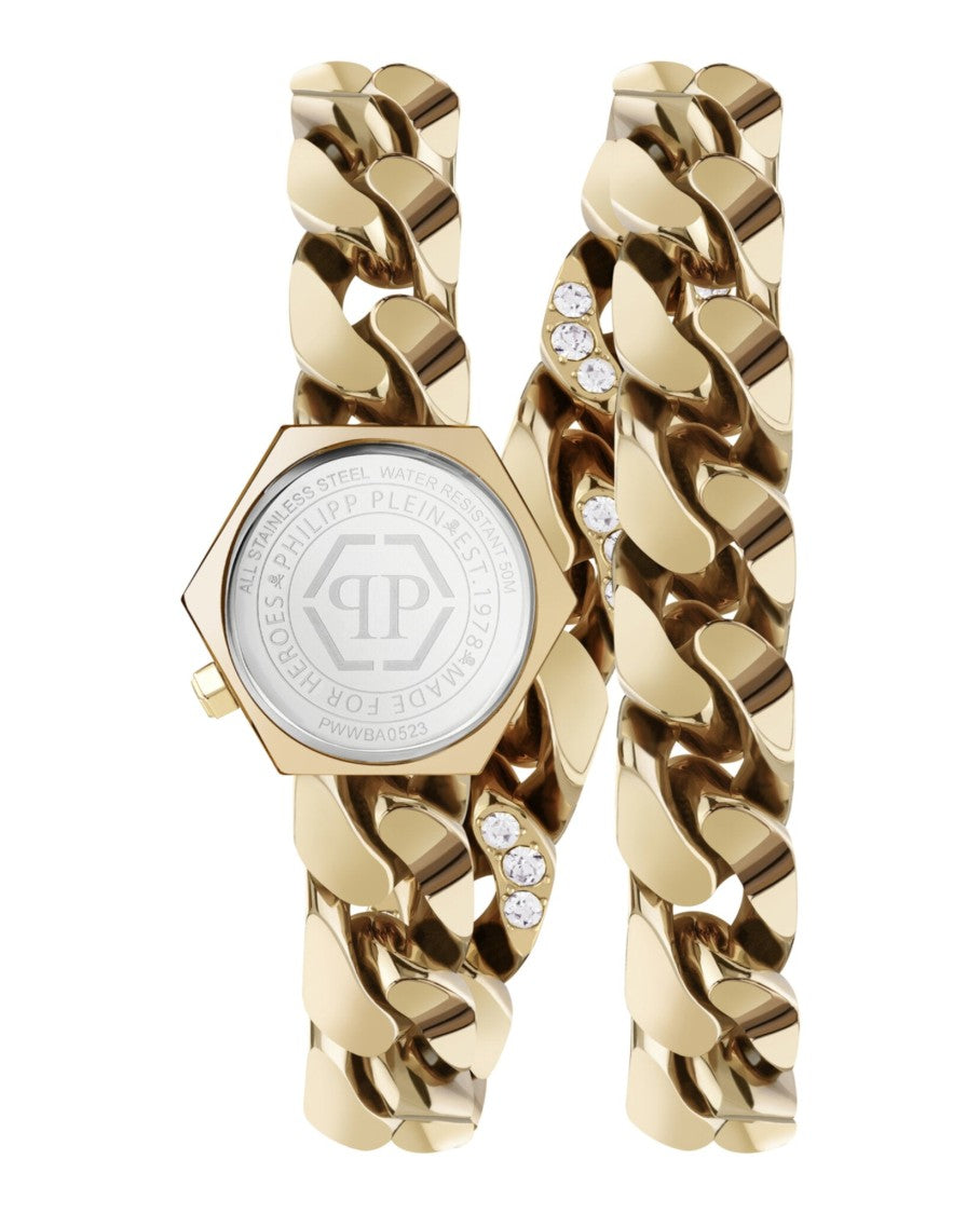 Philipp Plein The Hexagon Groumette Crystal Watch