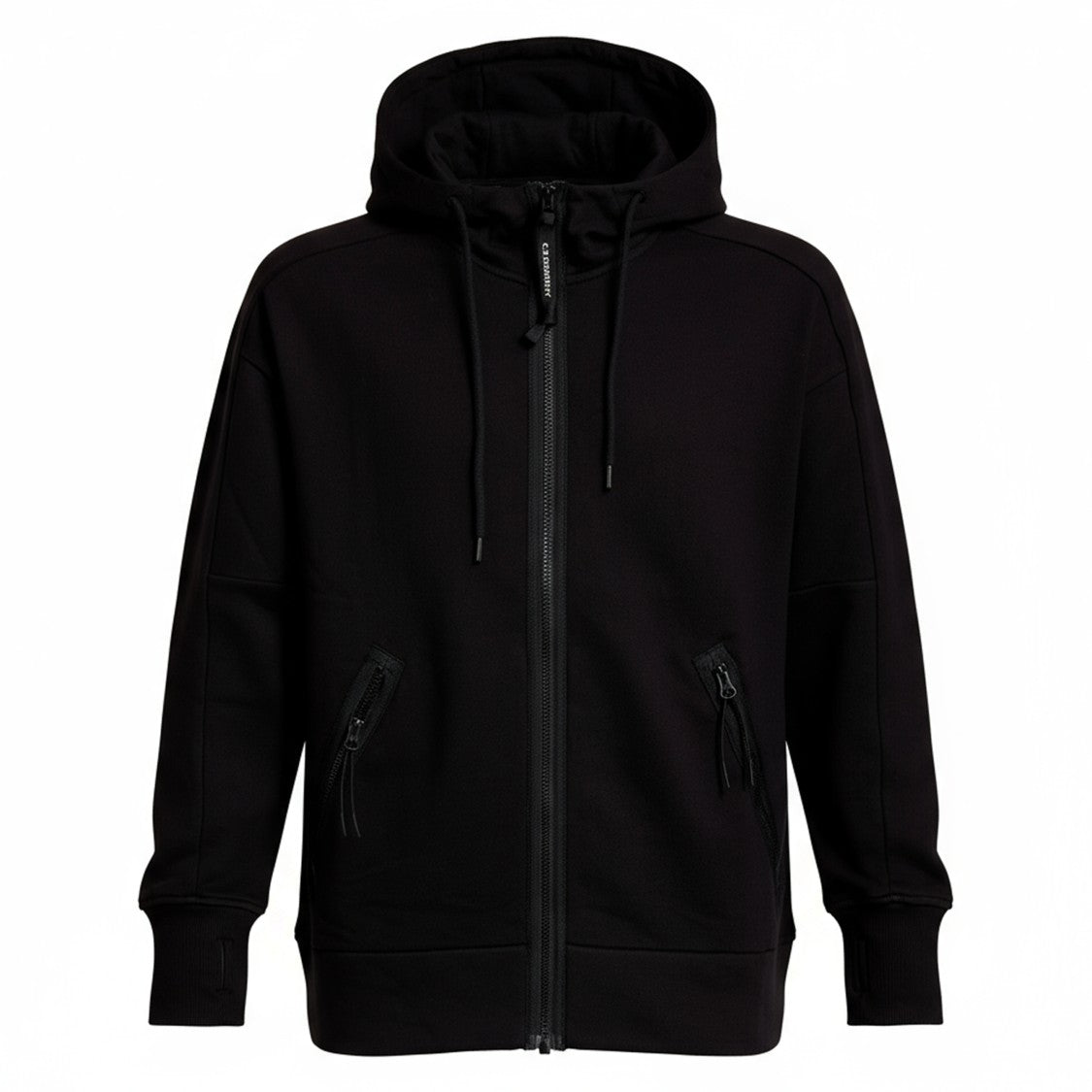 C.P. Company Diagonal Raised Fleece Goggle Hooded Sweatshirt