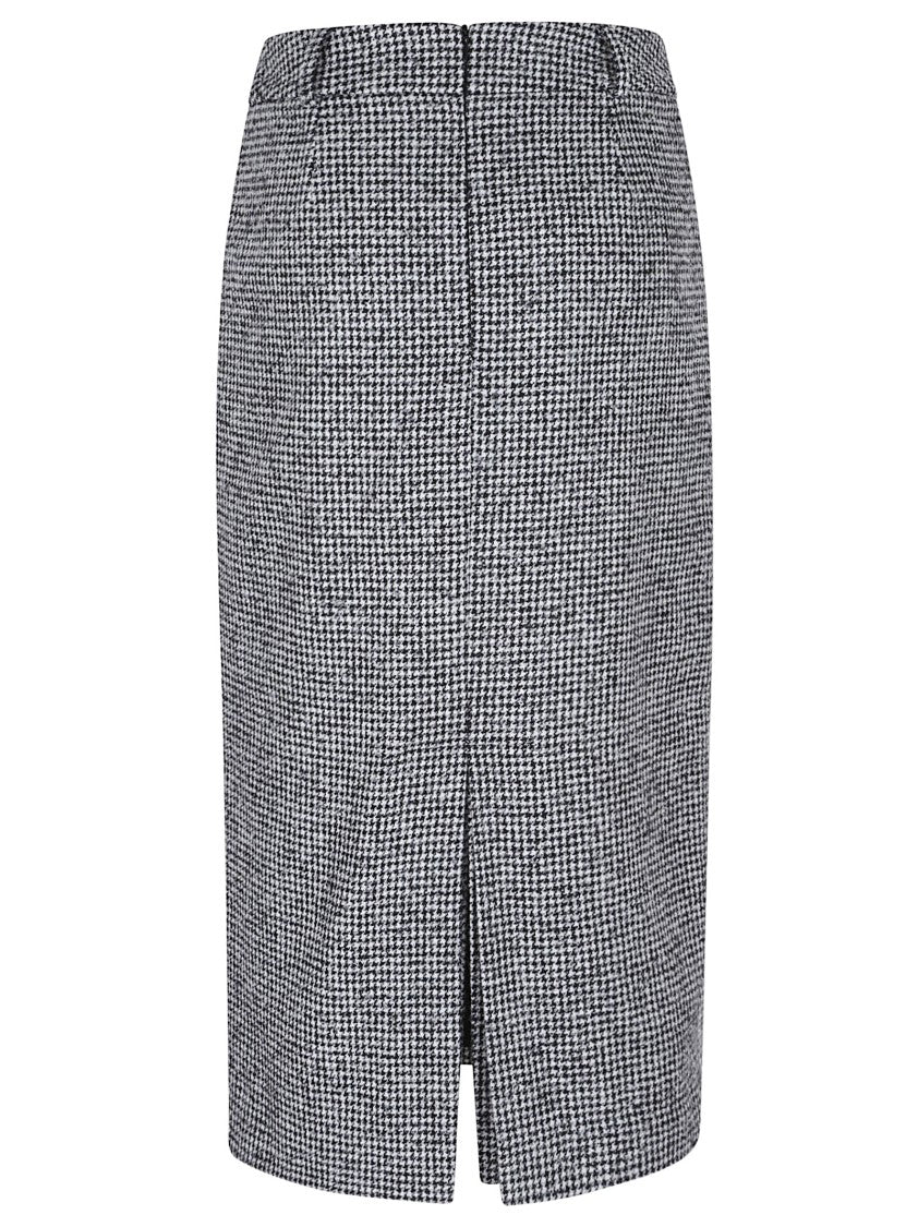 Ermanno Scervino Knee-Length Wool Blend Skirt