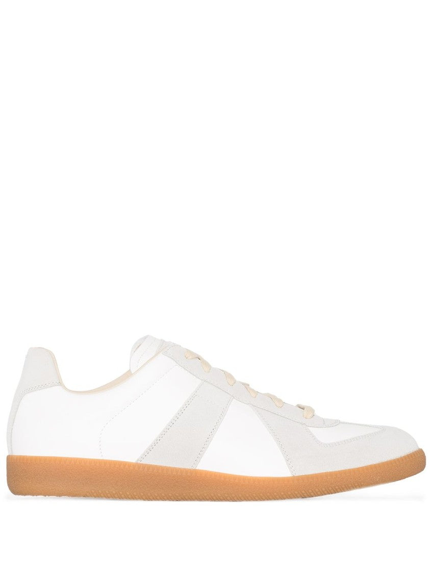 Maison Margiela White Leather Replica Sneakers