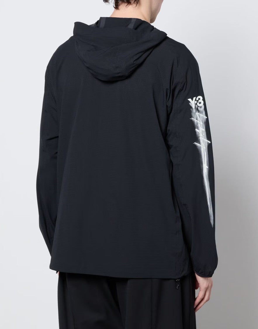 Y-3 Running Logo Ripstop Hooded Jacket