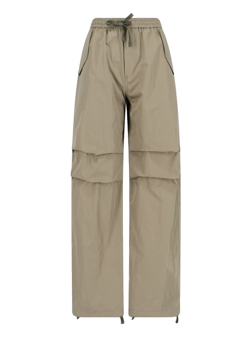 Vis A Vis Wide Trousers Vis A Vis In Green