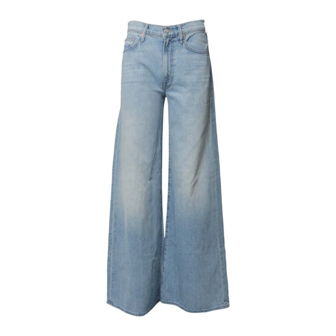 Mother Flared Denim Jeans With Raw-Cut Hem