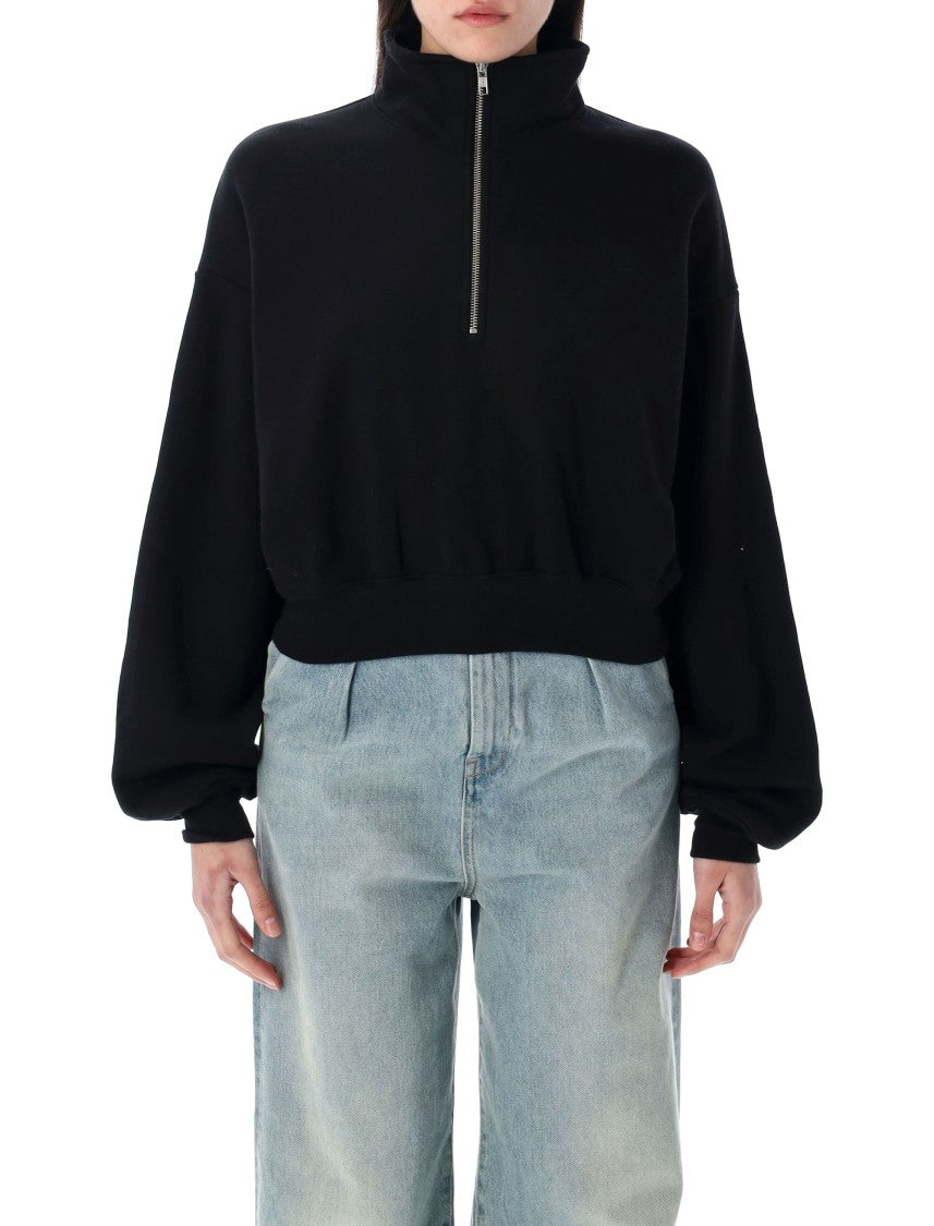 Eterne Half Zip Fleece Sweatshirt