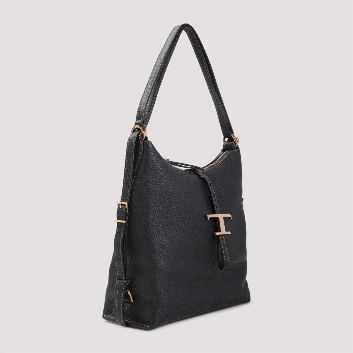 Tod's Textured Black Shoulder Bag