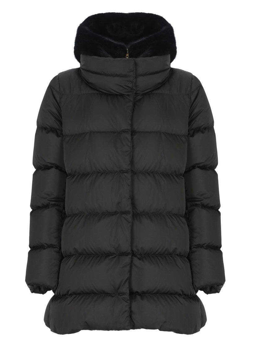 Herno Quilted Down Jacket With Hood