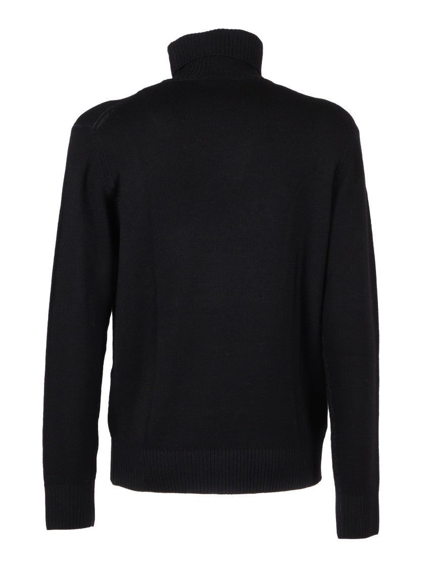 Brando-Lubiam Finely Knit Virgin Wool Sweater With Crew Neckline