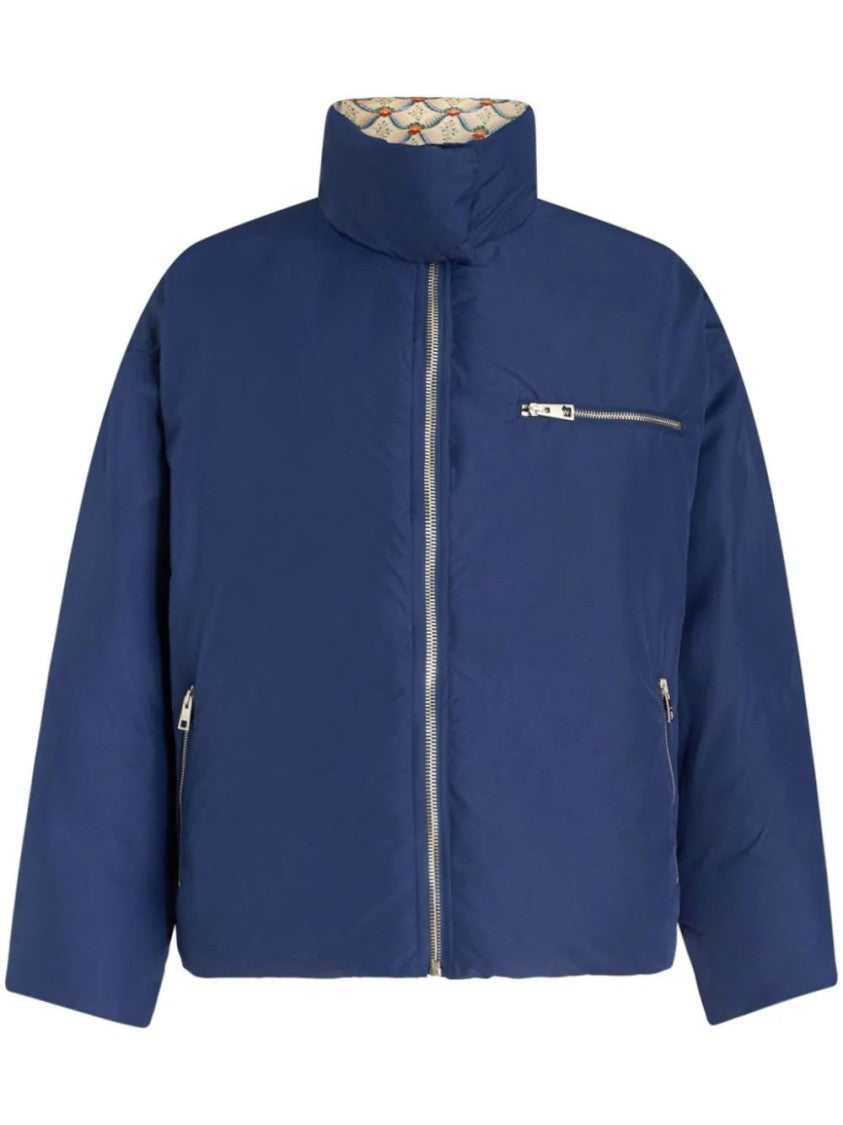 Etro Quilted Jacket With High Collar