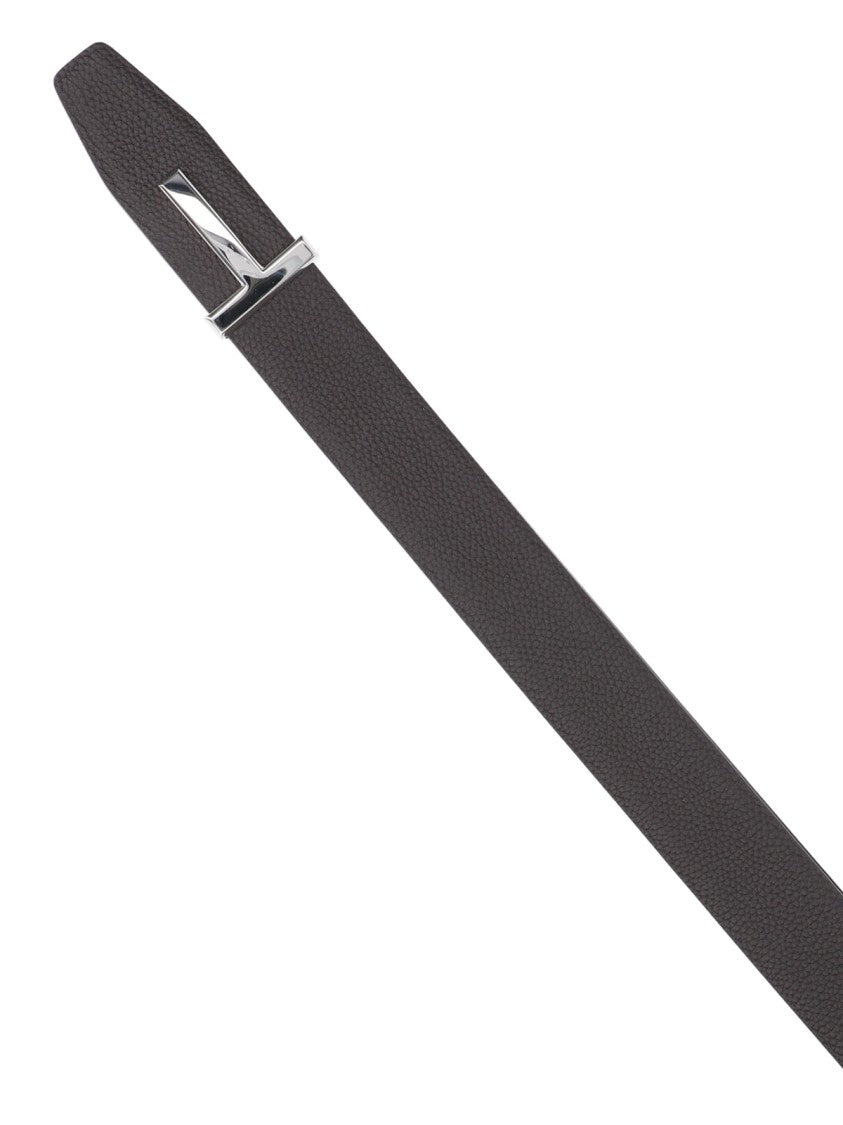 Tom Ford Logo Belt – Black